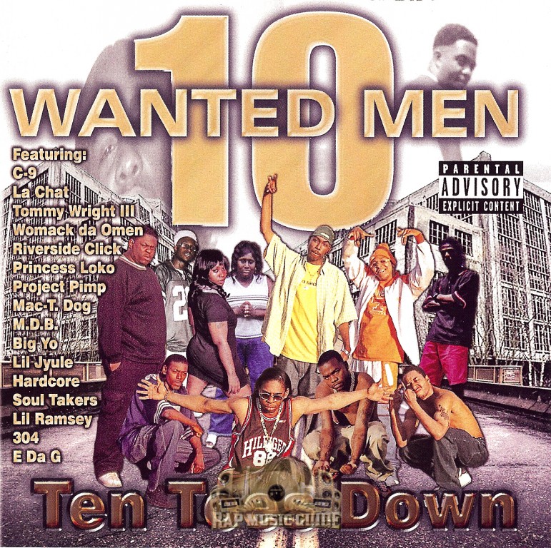 10 Wanted Men - Ten Toes Down: CD | Rap Music Guide